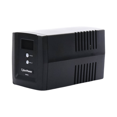 CYBERPOWER - UPS de 1500 VA/900 W, Topología Línea Interactiva, Entrada 120 Vca NEMA 5-15P, y 8 Salidas NEMA 5-15R, Con Regulador de Voltaje (AVR)