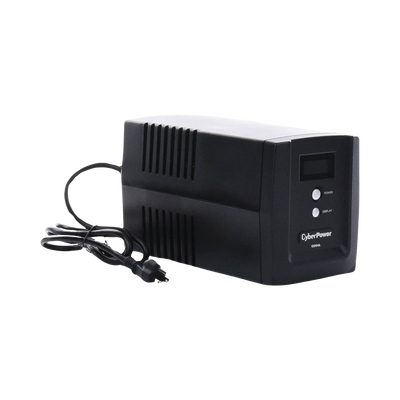 CYBERPOWER - UPS de 1500 VA/900 W, Topología Línea Interactiva, Entrada 120 Vca NEMA 5-15P, y 8 Salidas NEMA 5-15R, Con Regulador de Voltaje (AVR)