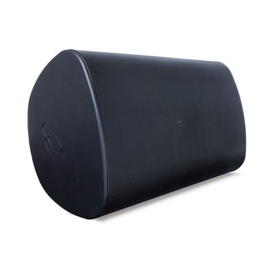 TRUAUDIO - Altavoz Exterior | 2 Vías | Controlador de 6,5" |  Tweeter de 1" |  Radiador que Mejora los Graves | Tecnología de Montaje de Bloqueo Rápido | 120 W | 8Ω | Negro