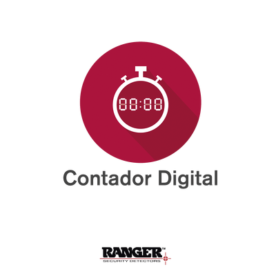 RANGER SECURITY DETECTORS - Contador Digital Para Arcos Ranger INTELLISCAN Solo Para Equipos Bajo Pedido / No Compatible con Arcos ya Instalados o Fabricados