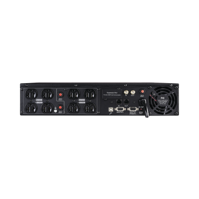 CYBERPOWER - UPS de 1500 VA/900 W, Topología Línea Interactiva, Entrada 120 Vca NEMA 5-15P, Torre o Rack 2 UR, Con 8 Tomas NEMA 5-15R