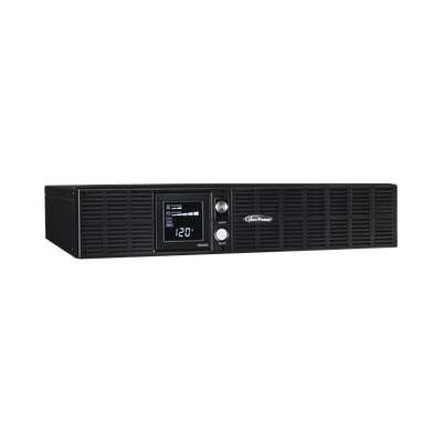 CYBERPOWER - UPS de 1500 VA/900 W, Topología Línea Interactiva, Entrada 120 Vca NEMA 5-15P, Torre o Rack 2 UR, Con 8 Tomas NEMA 5-15R