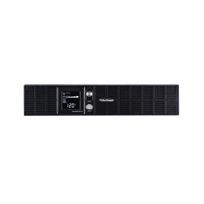 CYBERPOWER - UPS de 1500 VA/1050 W, Topología Línea Interactiva, Entrada 120 Vca NEMA 5-15P, Onda Senoidal Pura, Torre o Rack 2 UR, Con 8 Tomas NEMA 5-15R