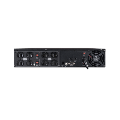 CYBERPOWER - UPS de 1500 VA/1050 W, Topología Línea Interactiva, Entrada 120 Vca NEMA 5-15P, Onda Senoidal Pura, Torre o Rack 2 UR, Con 8 Tomas NEMA 5-15R