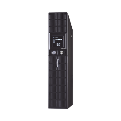 CYBERPOWER - UPS de 2000 VA/1320 W, Topología Línea Interactiva, Entrada 120 Vca NEMA 5-20P, Torre o Rack 2 UR, Con 8 Tomas NEMA 5-20R