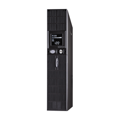CYBERPOWER - UPS 2000 VA/1540 W, Topología Línea Interactiva, Entrada 120 Vca NEMA 5-20P, Onda Senoidal Pura, Torre o Rack 2 UR, Con 2 Tomas NEMA 5-20R y 6 NEMA 5-15R