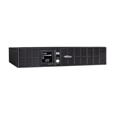 CYBERPOWER - UPS 2000 VA/1540 W, Topología Línea Interactiva, Entrada 120 Vca NEMA 5-20P, Onda Senoidal Pura, Torre o Rack 2 UR, Con 2 Tomas NEMA 5-20R y 6 NEMA 5-15R