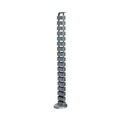 THORSMAN - Organizador de Cables Vertical Articulado, Ideal para Llevar los Cables del Piso a Mesa o a la Cubierta del Escritorio de Manera Segura