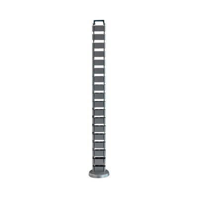THORSMAN - Organizador de Cables Vertical Articulado, Ideal para Llevar los Cables del Piso a Mesa o a la Cubierta del Escritorio de Manera Segura