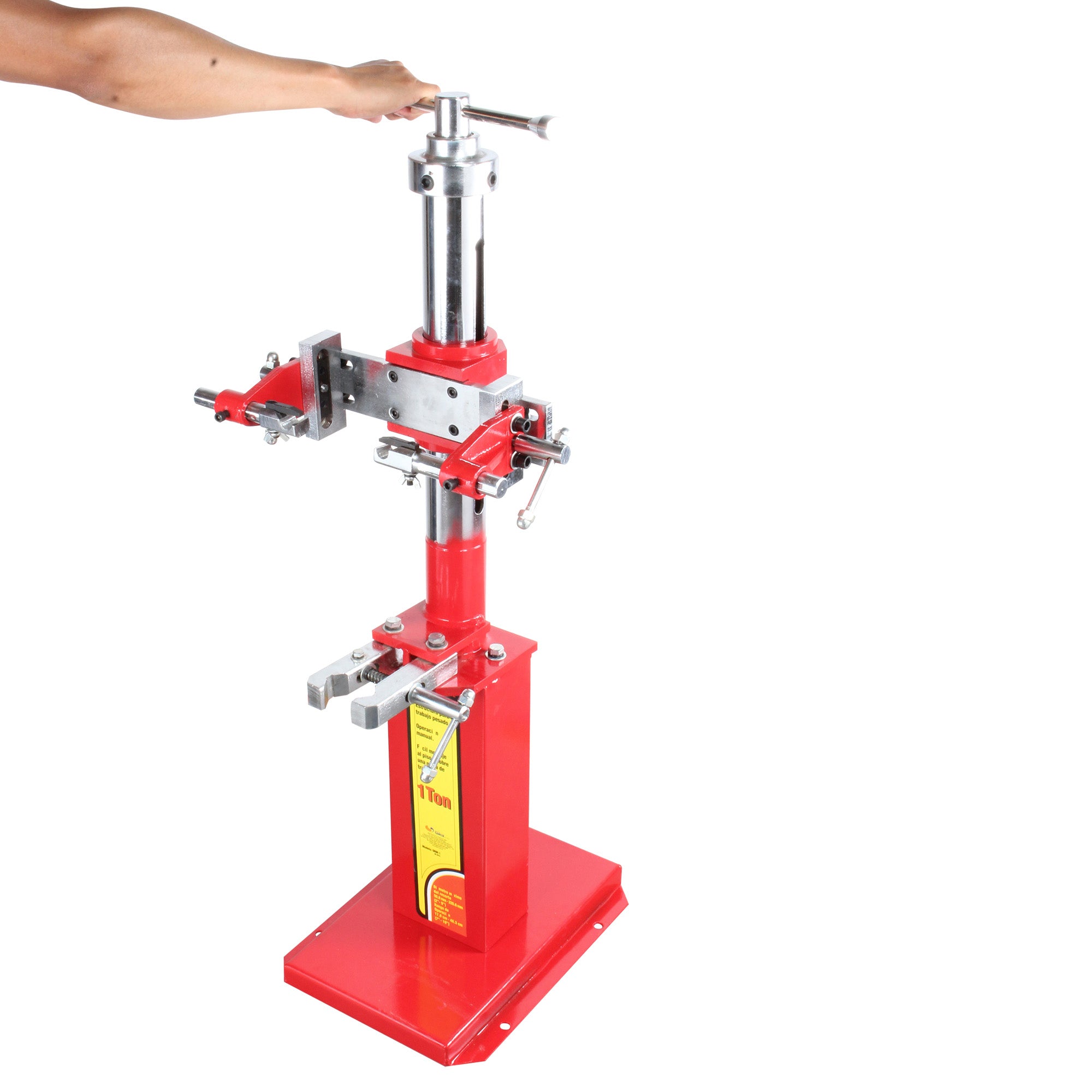 Opresor de resortes manual vertical (1 ton)