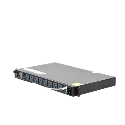 PANDUIT - PDU Switchable y Monitoreable por Toma (MS) para Distribución de Energía, Enchufe de Entrada NEMA 5-15P, Con 8 Salidas 5-20R, Horizontal 19in, 120 Vca, 15 Amp, 1UR