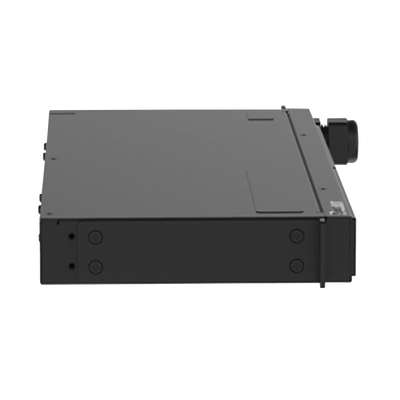 PANDUIT - PDU Básico para Distribución de Energía, Enchufe de Entrada NEMA L6-30P, Con 12 Contactos C13, Instalación Horizontal de 19in, 1UR, 30 Amp, 208 Vca
