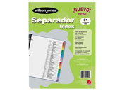 ACCO - SEPARADOR WILSON JONES 31 DIVISIONES ECONOMICO