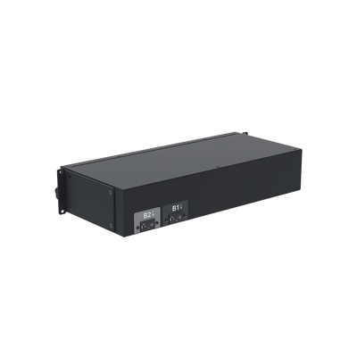 PANDUIT - PDU Básico para Distribución de Energía, Enchufe de Entrada NEMA L5-30P, Con 16 Contactos NEMA 5-20R, Instalación Horizontal de 19in, 2 UR, 30 Amp, 120 Vca