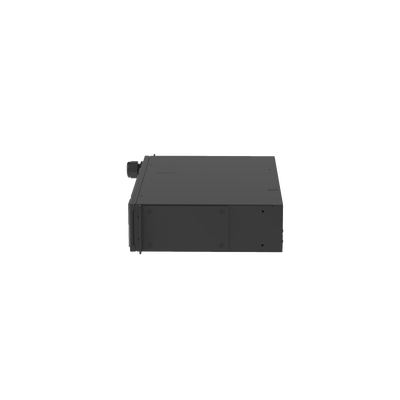 PANDUIT - PDU Monitoreable y Switchable (MS) para Distribución de Energía, Enchufe de Entrada NEMA L6-30P, Con 12 Salidas C13 y 4 Salidas C19, Horizontal 19in, 208 Vca, 30 Amp, 2UR