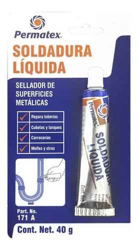 Soldadura En Frio Tubo 40 Gr