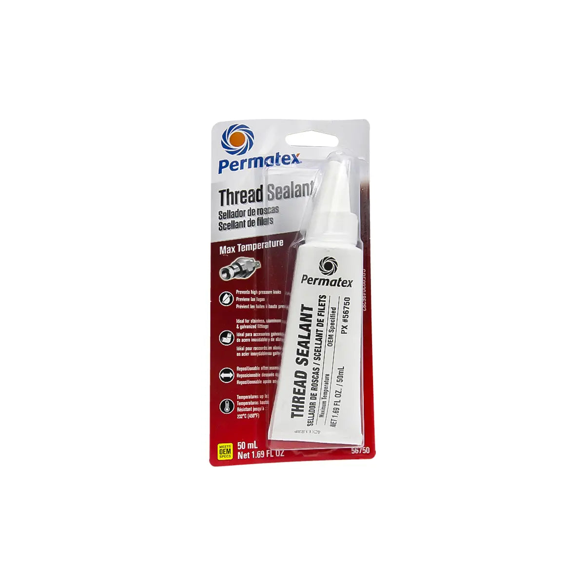 Sellador De Cuerdas 50 Ml Tubo Max-Temp