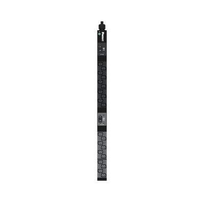 PANDUIT - PDU Básico para Distribución de Energía, Enchufe de Entrada NEMA L6-30P, Con 20 Salidas C13, de Instalación Vertical, 208 Vca, 30 Amp