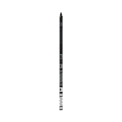PANDUIT - PDU Monitoreable (MI) para Distribución de Energía, Enchufe de Entrada NEMA L21-30P, Con 18 Salidas C13 y 6 C19, de Instalación Vertical, 208 Vca, 30 Amp