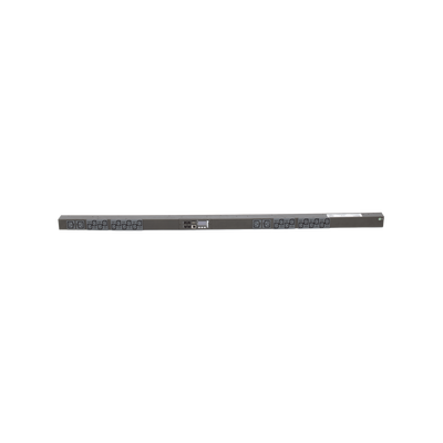 PANDUIT - PDU Monitoreable (MI) para Distribución de Energía, Enchufe de Entrada NEMA L6-20P, Con 20 Salidas C13 y 4 C19, de Instalación Vertical, 120 o 220 Vca, 20 Amp