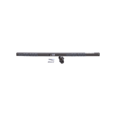 PANDUIT - PDU Monitoreable (MI) para Distribución de Energía, Enchufe de Entrada NEMA L6-20P, Con 20 Salidas C13 y 4 C19, de Instalación Vertical, 120 o 220 Vca, 20 Amp