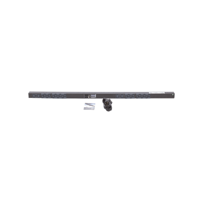 PANDUIT - PDU Monitoreable (MI) para Distribución de Energía, Enchufe de Entrada NEMA L6-20P, Con 20 Salidas C13 y 4 C19, de Instalación Vertical, 120 o 220 Vca, 20 Amp