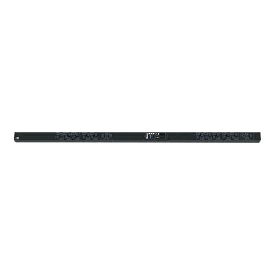 PANDUIT - PDU Monitoreable (MI) para Distribución de Energía, Enchufe de Entrada NEMA L6-20P, Con 20 Salidas C13 y 4 C19, de Instalación Vertical, 120 o 220 Vca, 20 Amp