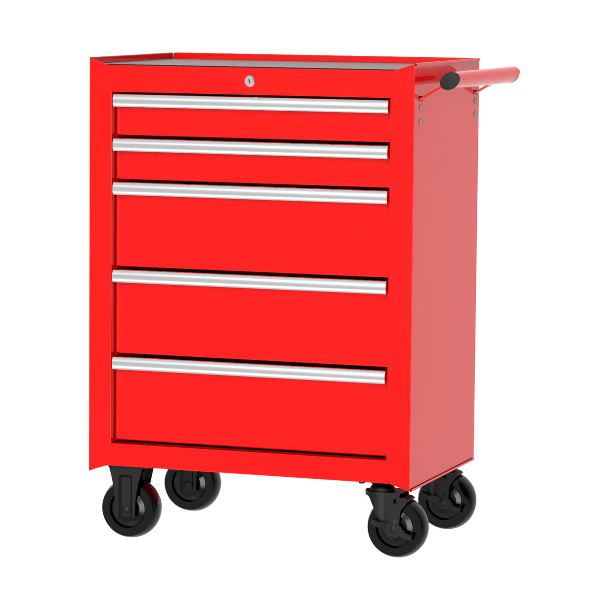 Urrea -Gabinete móvil 8 gavetas color rojo serie P 27"