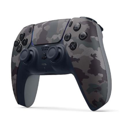 PLAYSTATION - Control Inalámbrico Dualsense PlayStation 5 Con Gatillos Adaptativos y Diseño Ergonómico Gris Camuflaje
