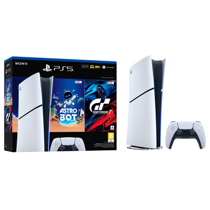 PLAYSTATION - Consola PlayStation 5 Ed digital de 825GB Astrobot y Gran Turismo 7