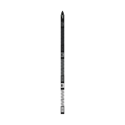 PANDUIT - PDU Básico para Distribución de Energía, Enchufe de Entrada NEMA L15-30P, Con 30 Salidas C13 y 6 C19, de Instalación Vertical, 208 Vca, 30 Amp