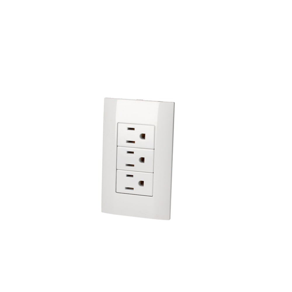Surtek - Placa 3 cont 1/3 Ame bco