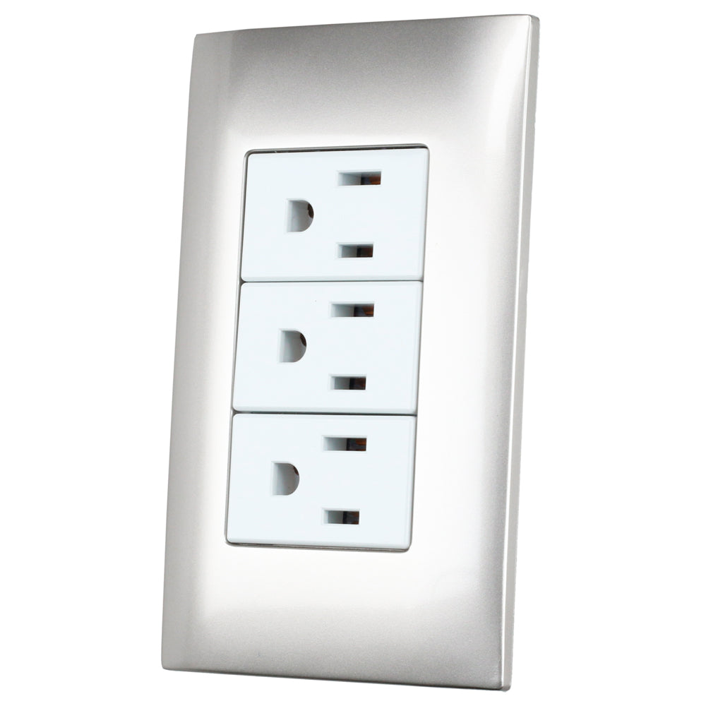 Surtek - Placa 3 cont 1/3 Ame plata