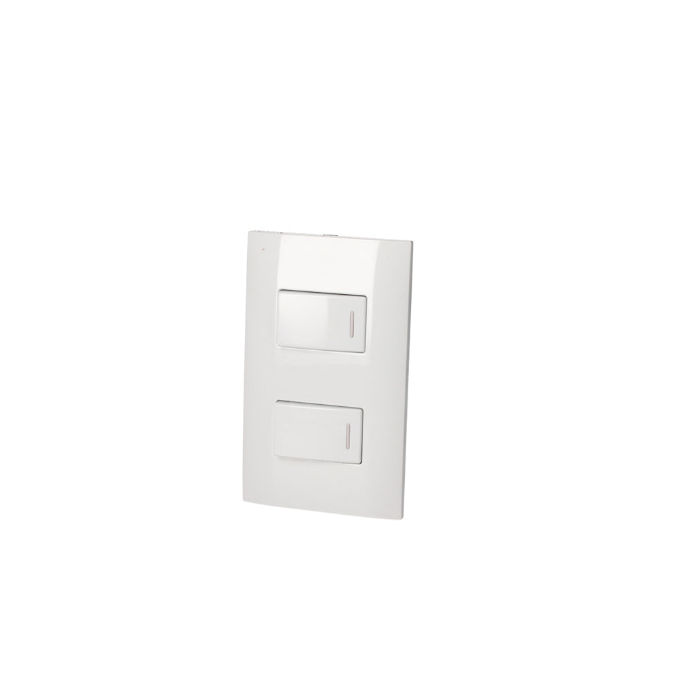 Surtek - Placa 2 interrup 1/3 Ame bco