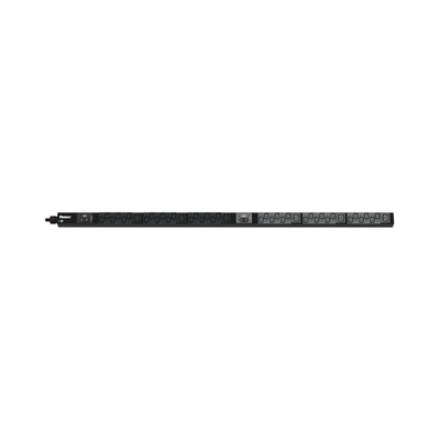 PANDUIT - PDU Básico para Distribución de Energía, Enchufe de Entrada NEMA L6-30P, Con 36 Contactos C13 y 6 C19, de Instalación Vertical, 30 Amp, 208 Vca