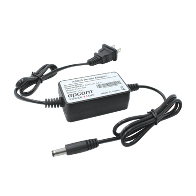 EPCOM POWERLINE - Fuente de poder de 5 Vcc regulado @ 2A; UL; Voltaje de entrada de 100-240 Vca / Con Terminales de Extensión