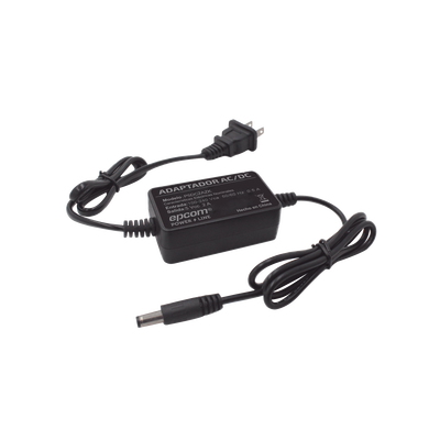 EPCOM POWERLINE - Adaptador 5 Vcc / 2A / UL / Voltaje de Entrada de 100-240 Vca / Para uso, solo en lectores biométricos de 5 Vcc de la marca ZK