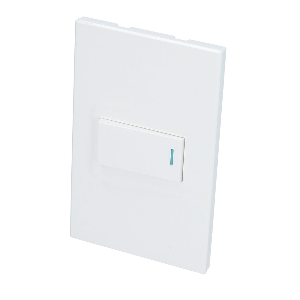 Surtek - Placa 1 int 1/3 premium bco