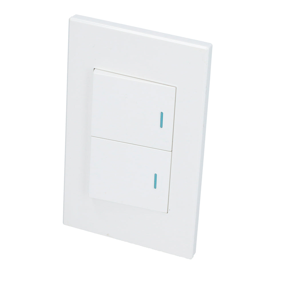 Surtek - Placa 2 int 1/2 premium bco