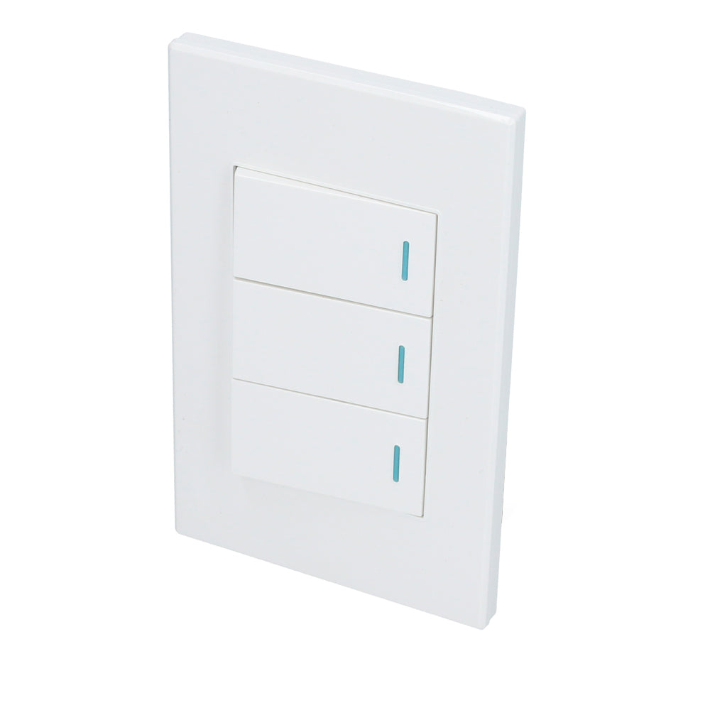 Surtek - Placa 3 int 1/3 premium bco