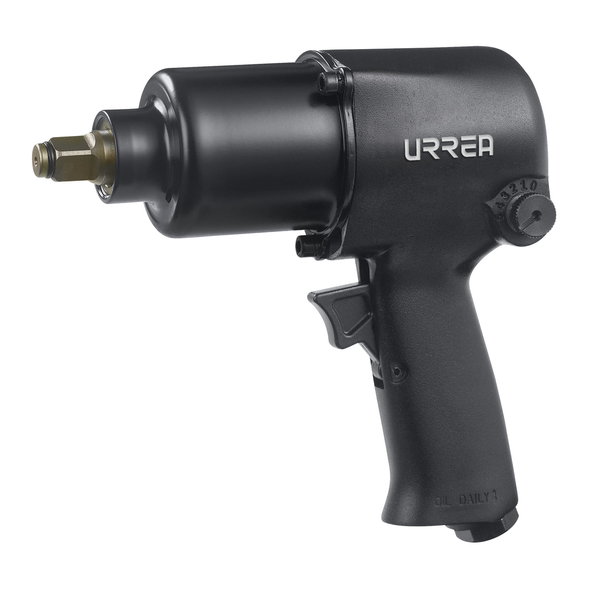 Urrea - Pistola de impacto neumática cuadro de 1/2 in 490 Ft-lb sistem a twin hammer