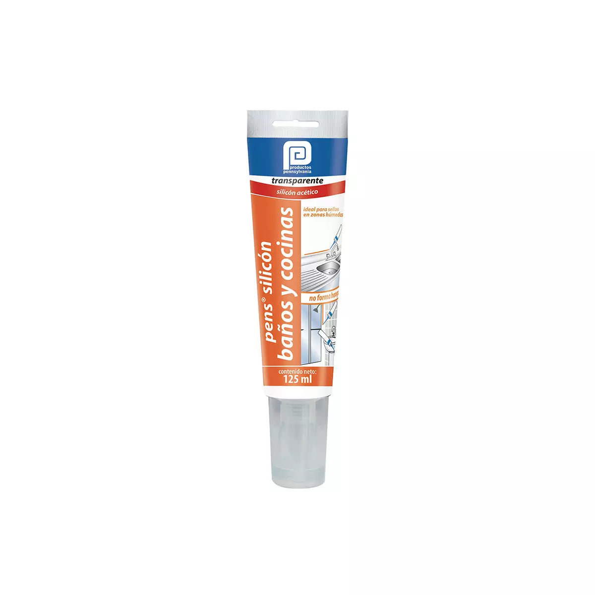 Silicon Baños Y Cocinas Blanco Tubo 125 Ml