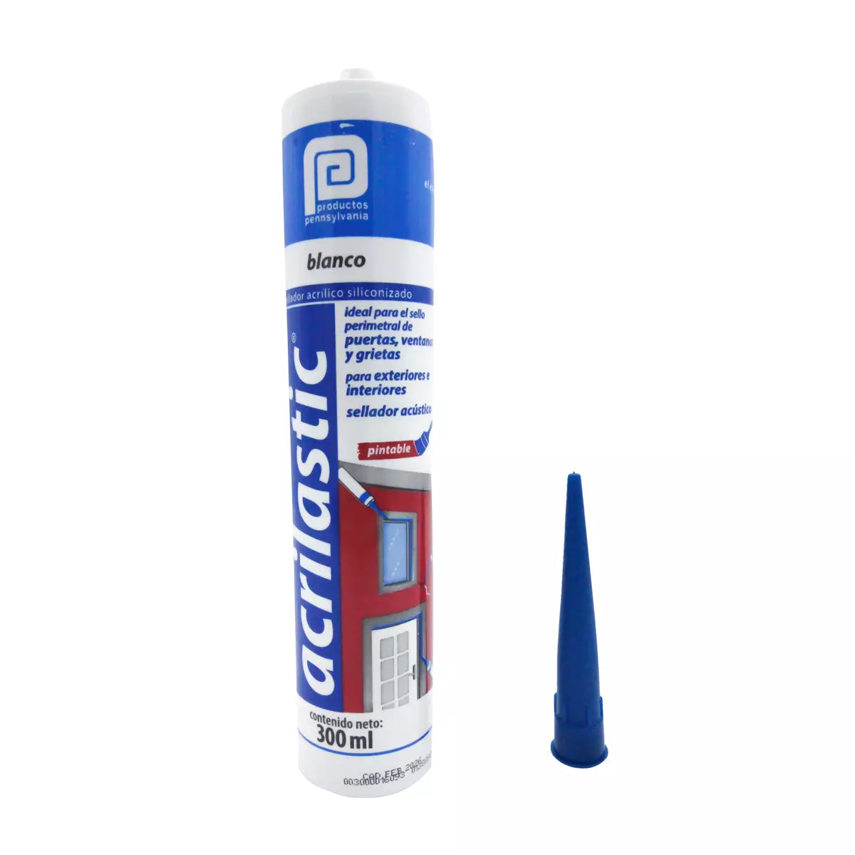 Sellador Acrilico Blanco 300 Ml (Acrilastic)