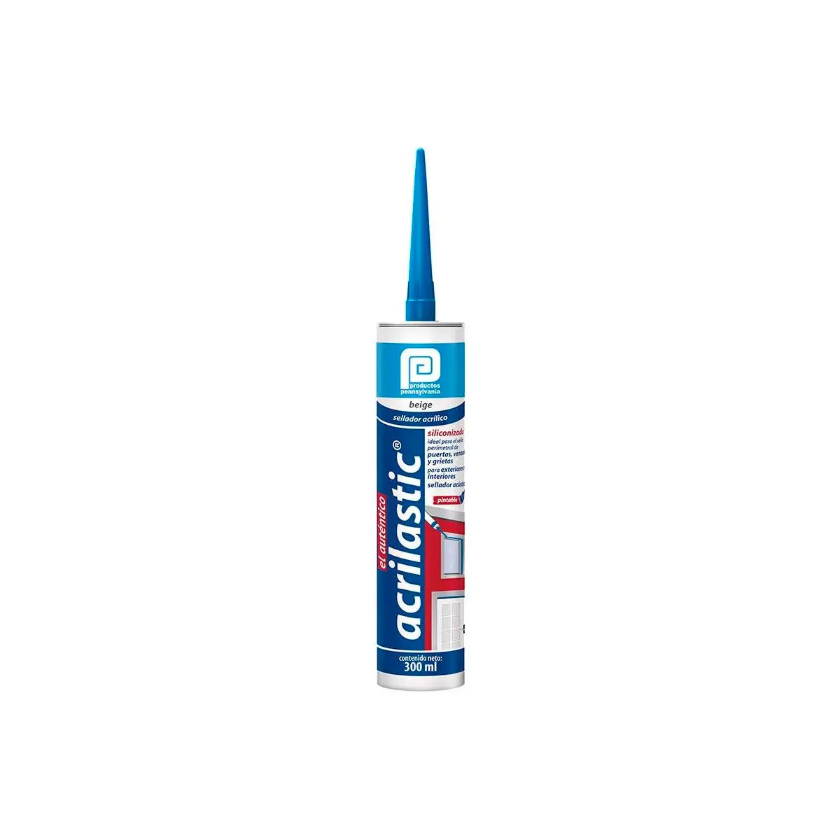 Sellador Acrilico Beige 300 Ml Acrilastic