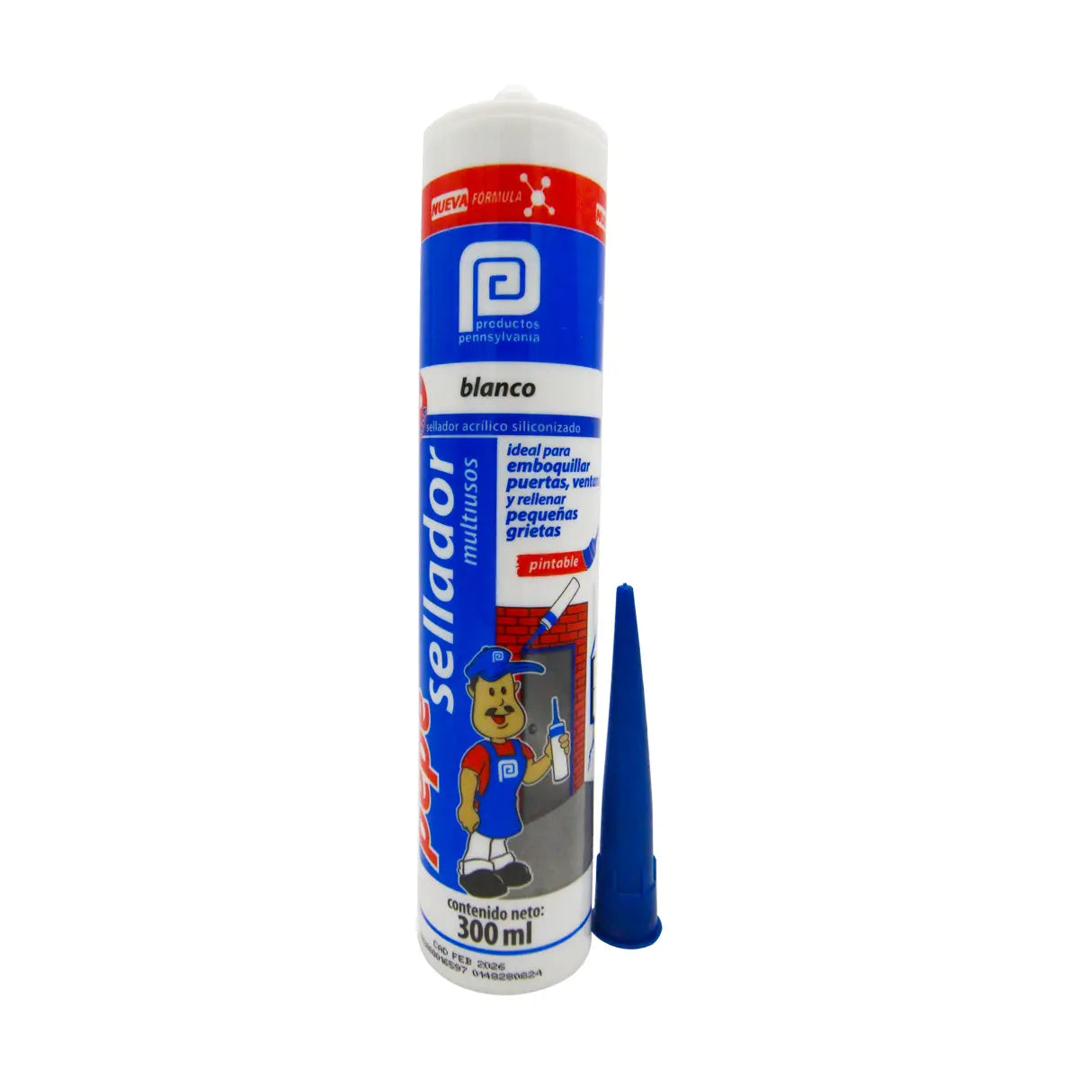 Sellador Acrilico Blanco 300 Ml Pepe
