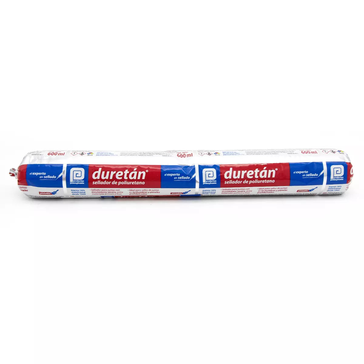Sellador De Poliuretano Blanco 600 Ml Duretan