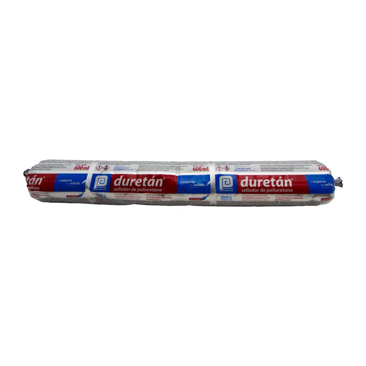 Sellador De Poliuretano Negro 600 Ml Duretan