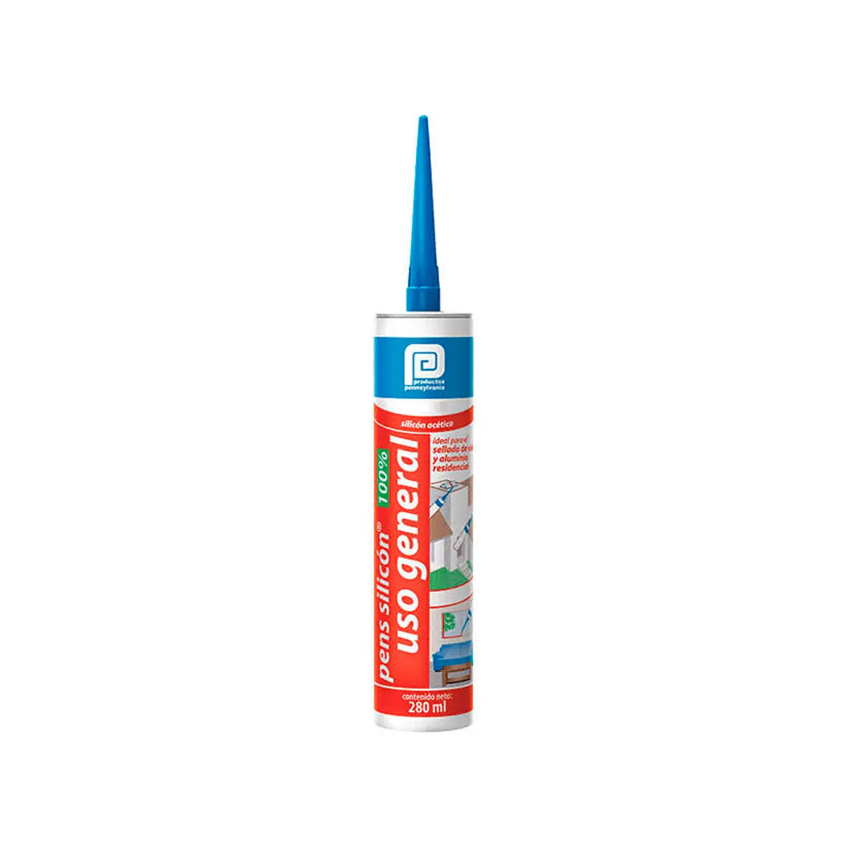 Silicon 100% Aluminio 280 Gr