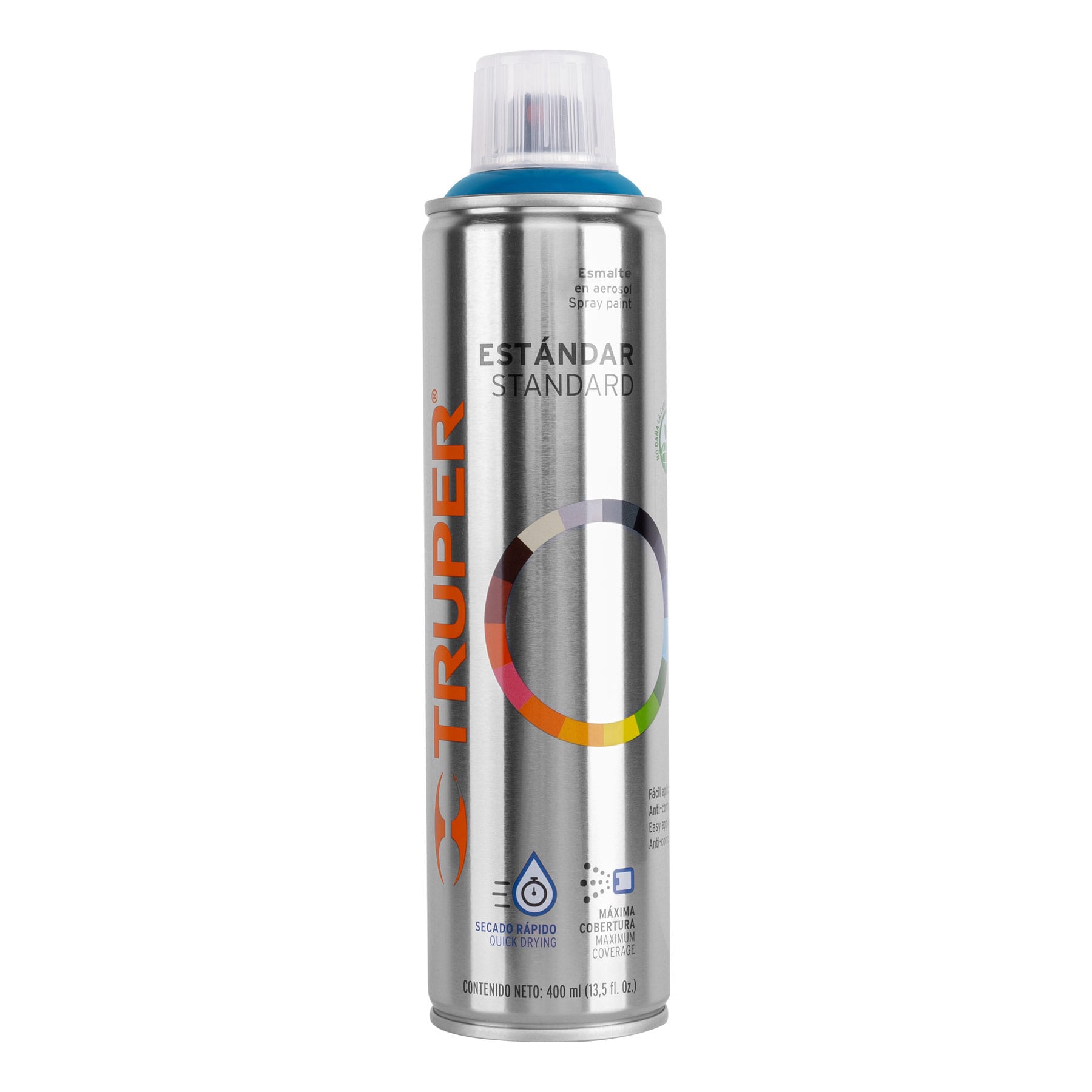 Pintura en aerosol, azul holandes, bote esbelto, 400 ml