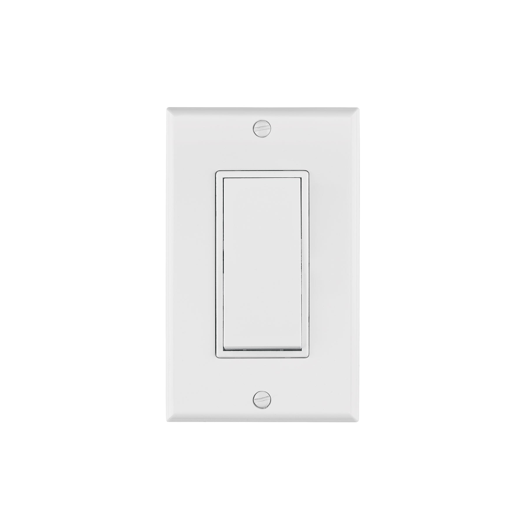 Placa armada con interruptor de tres vias, linea Classic